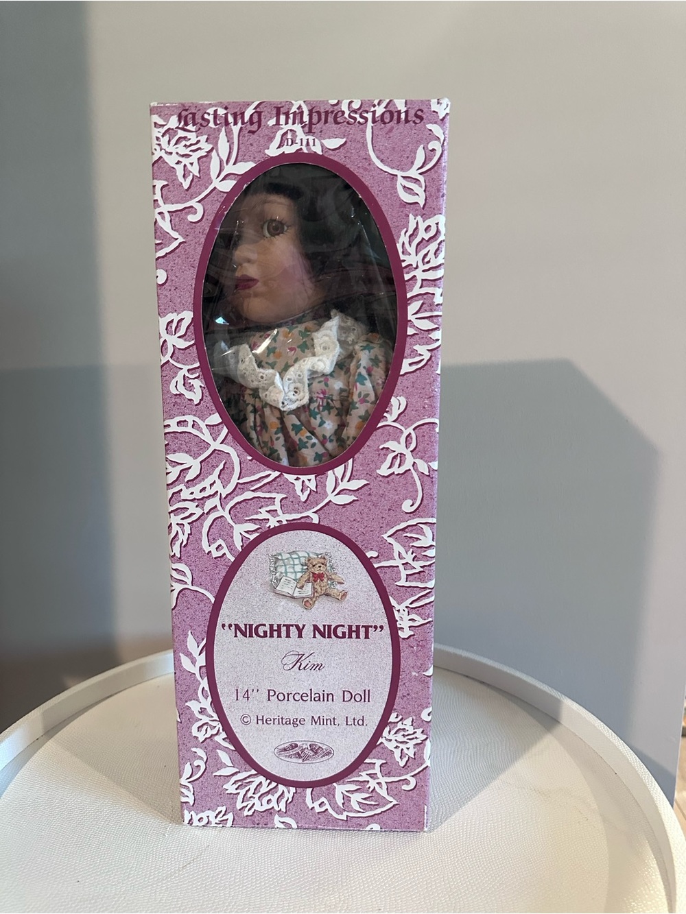 Vintage Heritage Mint Ltd. "Nighty Night" Kim 14" Porcelain Doll